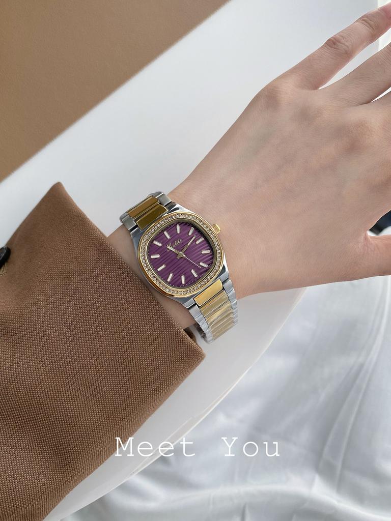 New Luxury And Stylish Women'S Stainless Steel WatchHigh-End Luxury Ladies' Wristwatch, Women'S Quartz Watch, Women'S Timepiece.