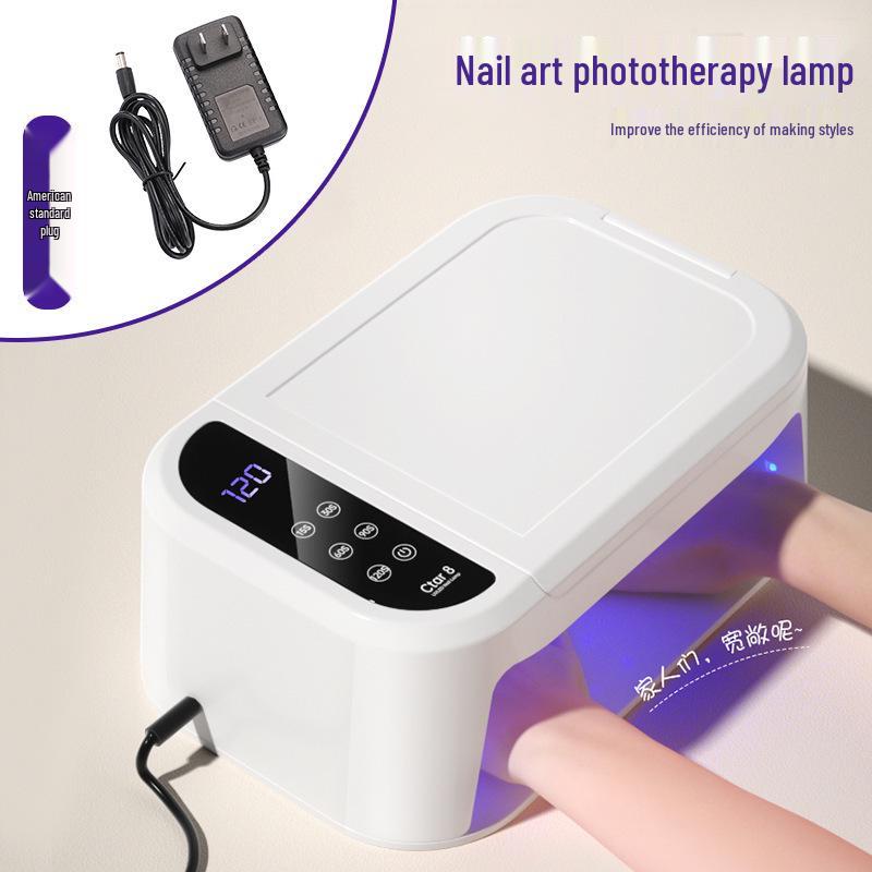 Мощная УФ-Лампа для Ногтей LED - Быстросохнущая, Не Чернеющая, для Гель-Лака