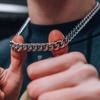 Базовое ожерелье в стиле панк для мужчин и женщин, кубинская цепочка-чокеры, винтажное однотонное ожерелье