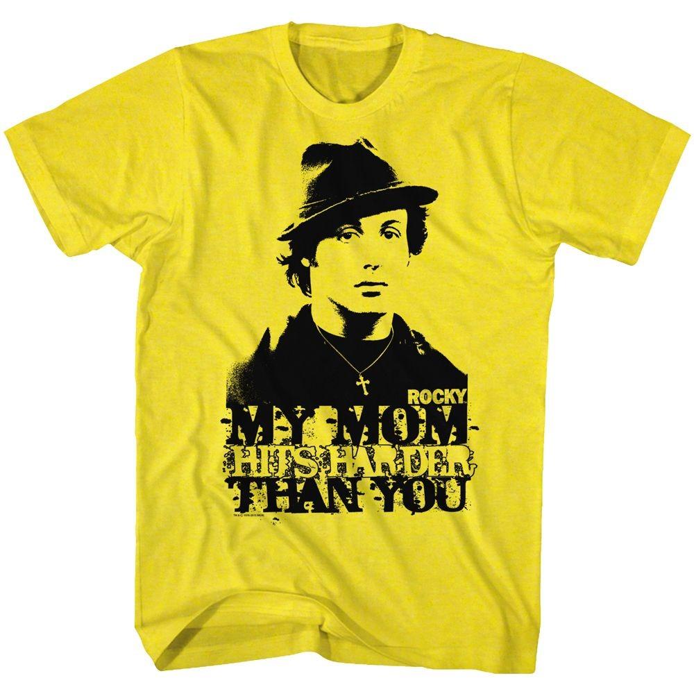 Rocky My Mom Hits Harder Tshirt