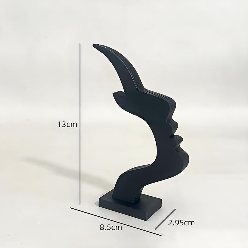 Подставка для очков Подставка для очков Форма бара Человеческое лицо сбоку Интересные Простые Подставка для очков Украшения