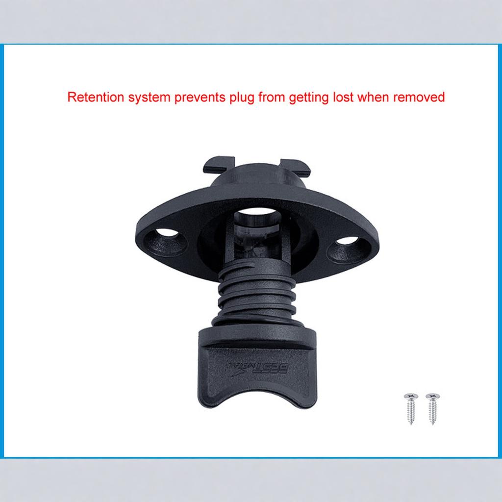 Universal 25mm 1'' Nylon Garboard Plug Transom Bung Hull Hole Drainage For Kayak Canoe Peddle Accessories
