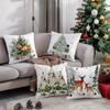Deer and Christmas Tree Pillow CoversSuitable for Sofa Car Bedroom Decorative Cushion Cover Pillow Cover