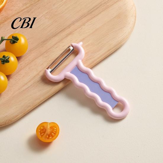 Thin Peeling Peeler Vegetable Peeler, with Sharp Stainless Steel Blade, Non-Slip Wavy Handle Fruit for Veggie Potatoes Carrot Cucumber Paring