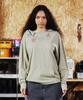 THEVINYLHOUSE Толстовка с отрезами и фактурой slub Ls Tee (W) хаки