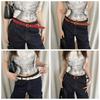 PU Leather Women's Belt Luxury Jeans Pants Belt Simple Y2k Waist Belt  Spicy Girls