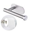 Wall Mounted Toilet Paper Holder Stainless Steel Tissue Rack Kitchen Roll Paper Holder Bathroom Towel Hanger Hanging Organizer