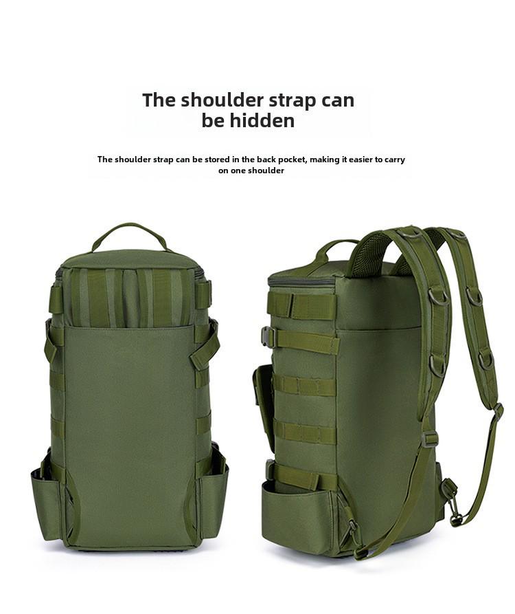 Водонепроницаемый многофункциональный рыболовный рюкзак Luya с вместительным отделением для сухого/мокрого хранения и креплением для ремня для снастей