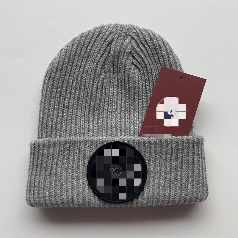 Knitted Winter Hat Outdoor Windproof Cold Proof Fashion Solid Color Warm Hat