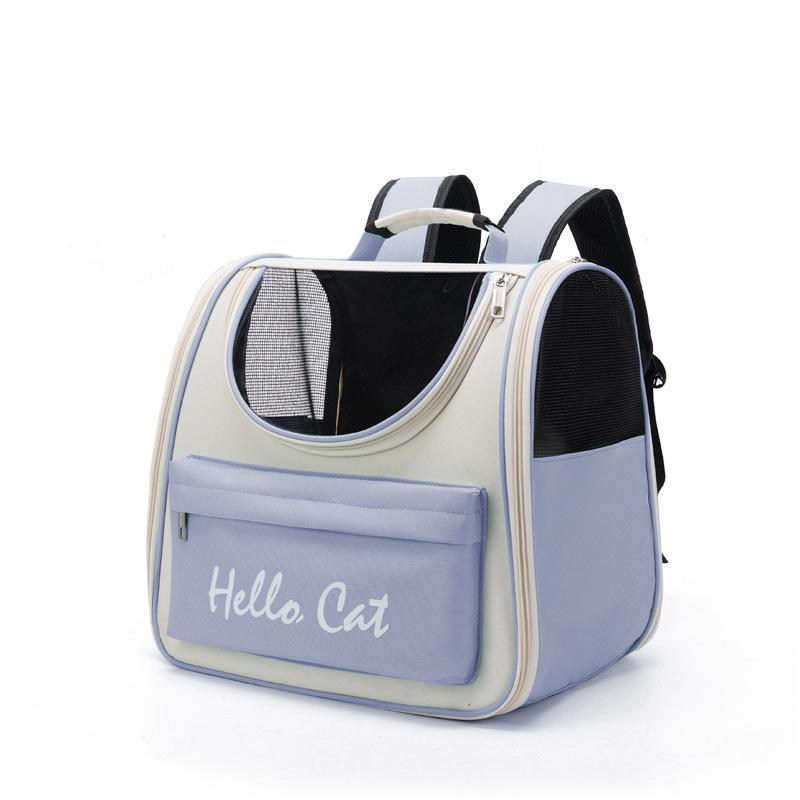 Pet Cat Carrier Bag Breathable Portable Cat Backpack Outdoor Travel Transparent Bag For Cats Small Dogs Carrying Pet Supplies