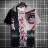 3D Men's Anime Printed Fashion Casual Short Sleeve T-Shirt Home Clothes Anime Summer Short Sleeve High Quality T-Shirts