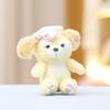 Cute Plush Teddy Bear Keychain Adorable Stuffed Animal Doll Bag Charm Accessory