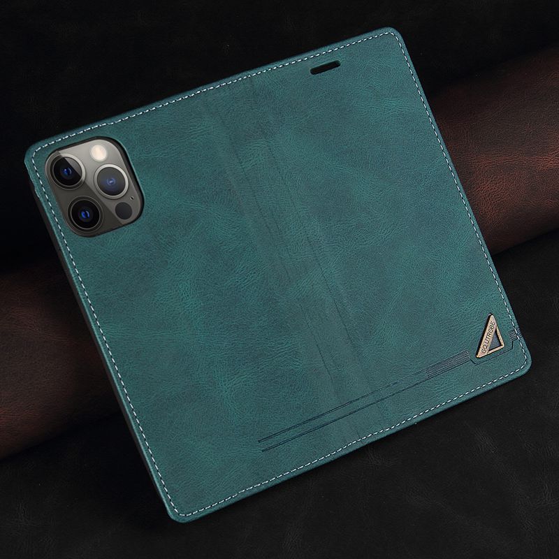 Кожаный чехол-кошелек для предотвращения мошенничества с кредитными картами для iPhone 13 12 Pro Max Samsung S22 S21 FE S20 A12 A32 A52 Xiaomi POCO F3 X3 Redmi Note 11 10