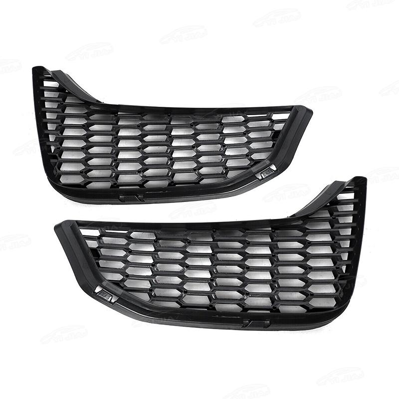 For BMW M3 M4 F80 F82 F83 2014-2020 Car Front Bumper Grille Kit Fog Light Bezel Insect Screen Lower Air Intake Grille 3pcs
