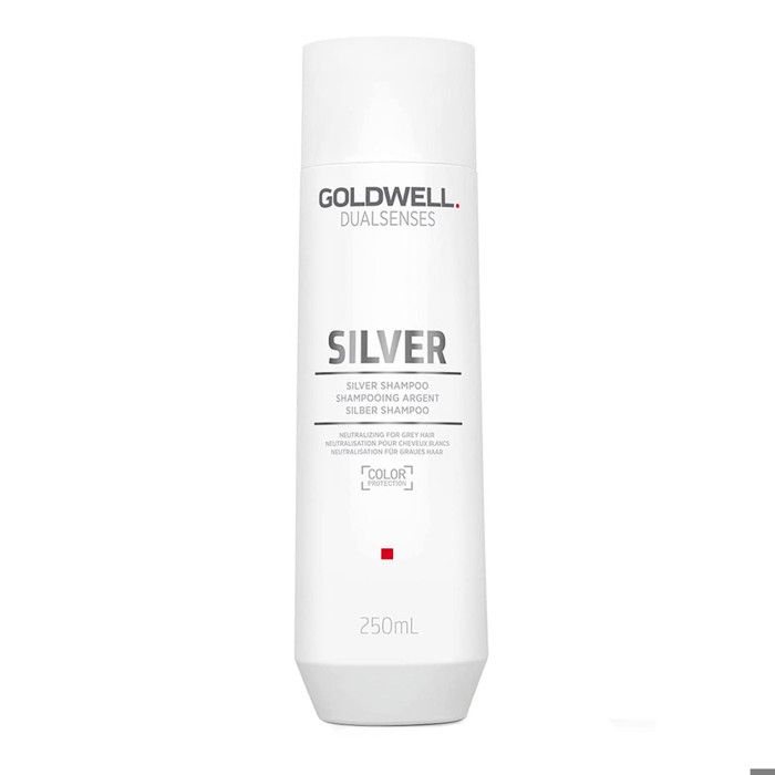 Goldwell Dualsenses Silver Shampoo 250ml - shampoing pour cheveux gris et blonds