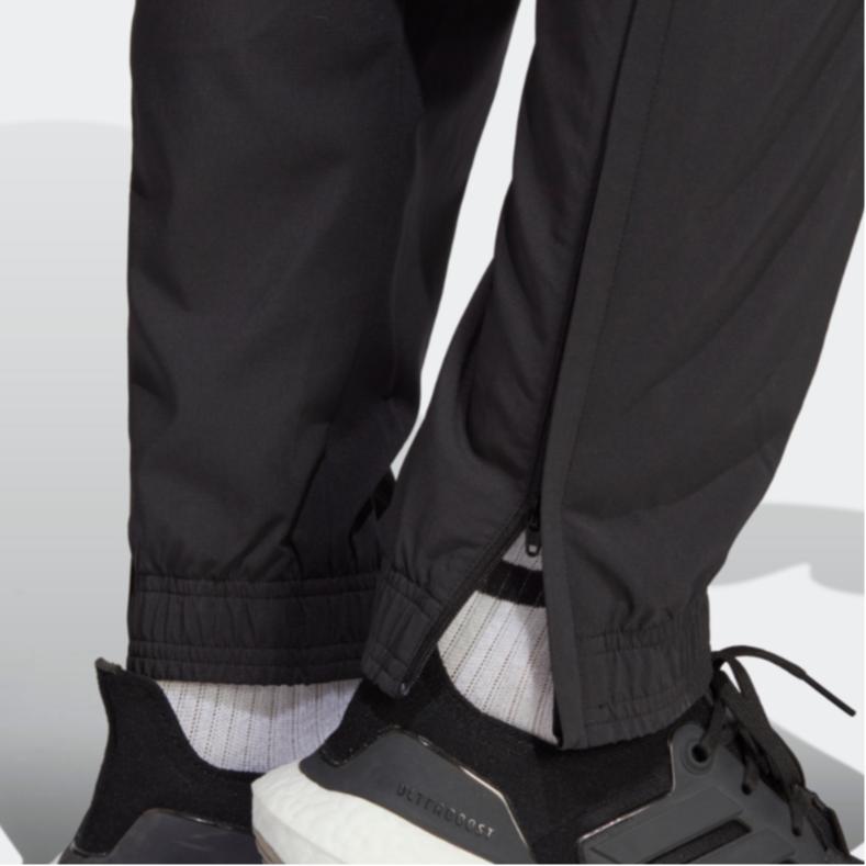 Adidas SS23 Icons Retro Series, однотонные повседневные трикотажные спортивные брюки с эластичными манжетами и логотипом, мужские плавки HT8837