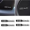 3D Aluminum Car Audio Logo Speaker Emblem Badge Sticker For  Audi A3 A4 A5 A6 A7 A1 Q2 Q4 Q3 Q5 Q7 Q8 S3 S4 S5 S6 TT Accessories