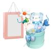 Sanrio Цветок Милый Плюшевый Популярный Креативный Декоративный Вечный Искусственный Подарок с Посланием Выздоравливай Входные Экзамены Концерты Легкий Приветственный Букет,