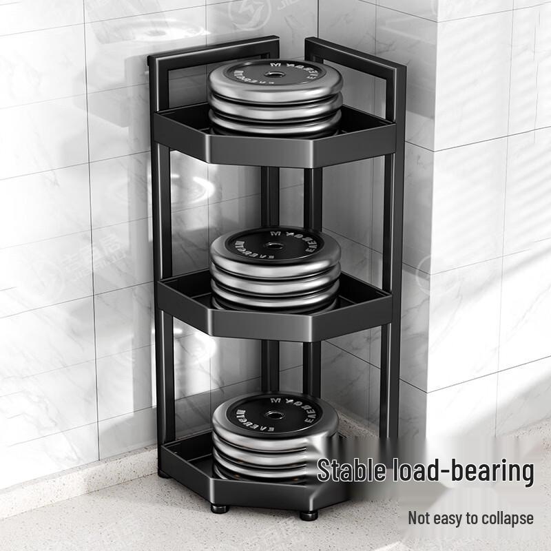 Jibaiju Modern 2-Tier Corner Kitchen Countertop Rack