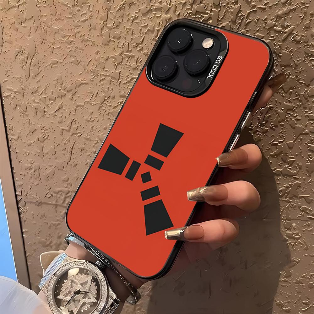 Игровой чехол RUST для телефона iphone 17 16 15 14 13 11 12 Pro Max Xr X Air Plus черный серебристый жесткий чехол