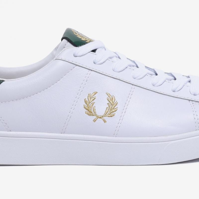 Fred Perry Унисекс Кроссовки Новые Спенсер Кожаная Петля Sfpu2212326 200