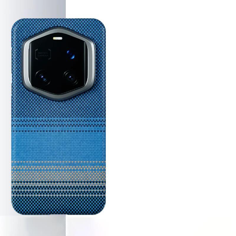 Чехол из углеродного волокна для Honor Magic 8 RSR Kevlar Чехол с задней крышкой для беспроводной зарядки для HONOR MAGIC 8 RSR