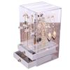 Acrylic Jewelry Box Large Capacity 2 Drawers Dustproof Clear Acrylic Jewelry Organizers for Bedroom