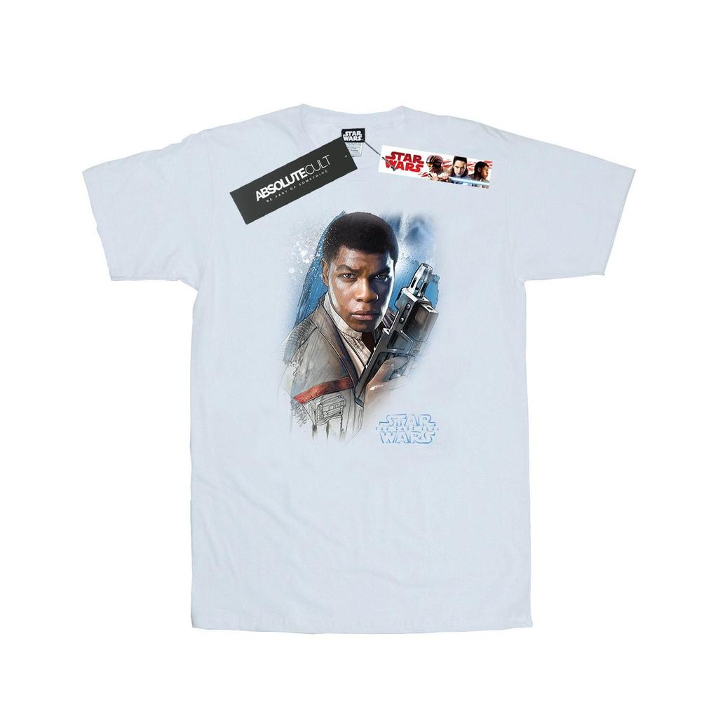 Star Wars Mens The Last Jedi Finn Brushed T-Shirt