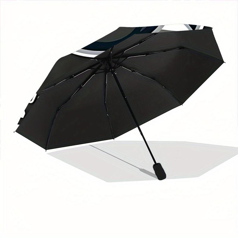 1pc Rockets Houston Automatic Folding Umbrella - Lightweight, Retractable Design with 8-Rib Durability, Perfect for Outdoor49