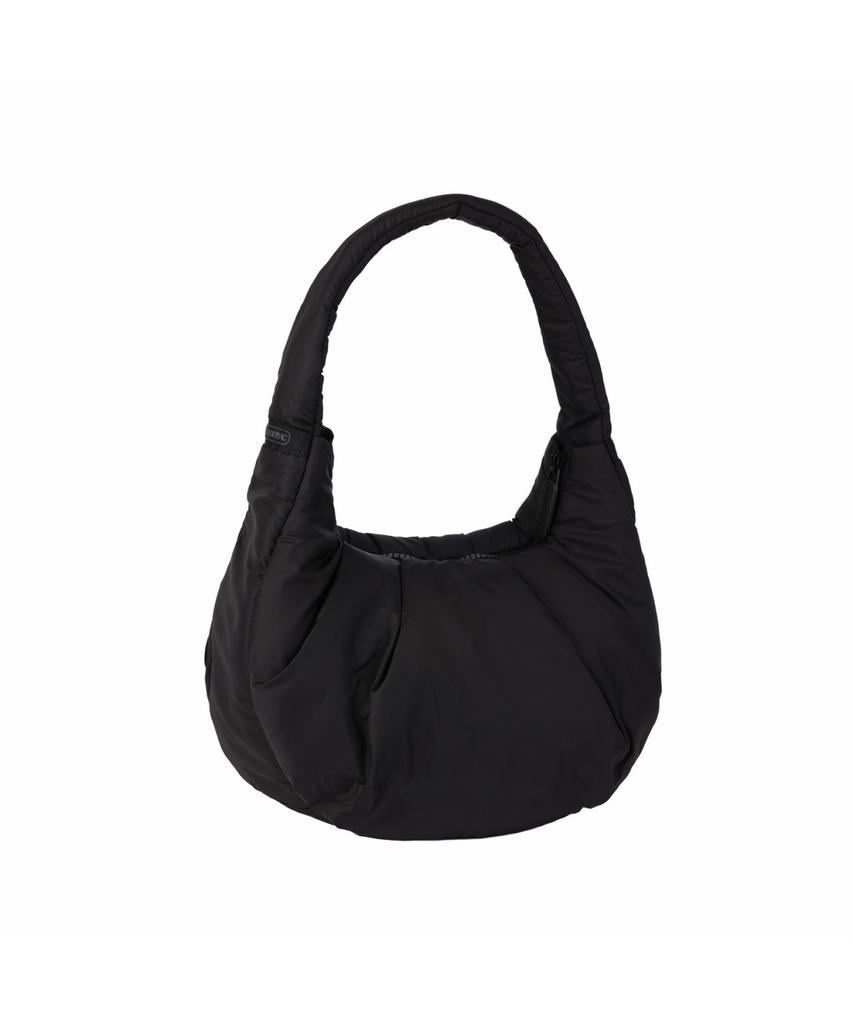 Lesportsac Classic Черная Маленькая Сумка-Полумесяц на Плечо [1823.C395]