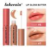 Lakerain Butter Light Lip Glaze Nourishing Mirror Lip Gloss Long -lasting Color Lip Glaze Lip Dyeing Fluid