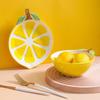 Creative Ceramic Bowl Hand-painted Fruit Modeling Cute Rice Bowl Fruit Salad Plate Pineapple Strawberry Lemon Ceramic Tableware