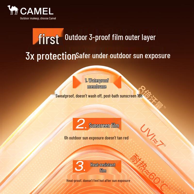 Camel Водостойкий отбеливающий солнцезащитный крем 30 г
