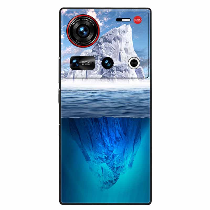 Чехлы для ZTE Nubia Z70 Ultra 5G Чехол Мягкий ТПУ Силиконовый Чехол для ZTE NubiaZ70 Ultra Z70Ultra Черные Чехлы Z 70 Ultra Capa