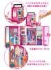 Комната Barbie Dream Closet, полная вещей для вечеринок и работы, а также аксессуаров для многолетних детей и HGX57 2-этажный [Дом для куклы/одевалки] [В комплект входит кукла] [3