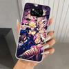 Чехол для телефона JoJo's Bizarre Adventure Golden Wind для Xiaomi Poco X5 X6 X7 Pro F7 Ultra M7 Redmi 15 15C 13 13C 12 12C 10 10A 10C 9 9