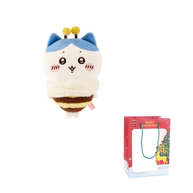 MINISO x Chiikawa Хачиварэ, Чиикава, Усаги Сезон Сакуры Пчелиные Куклы Плюшевая Кукла Трубы Высокая Кукла