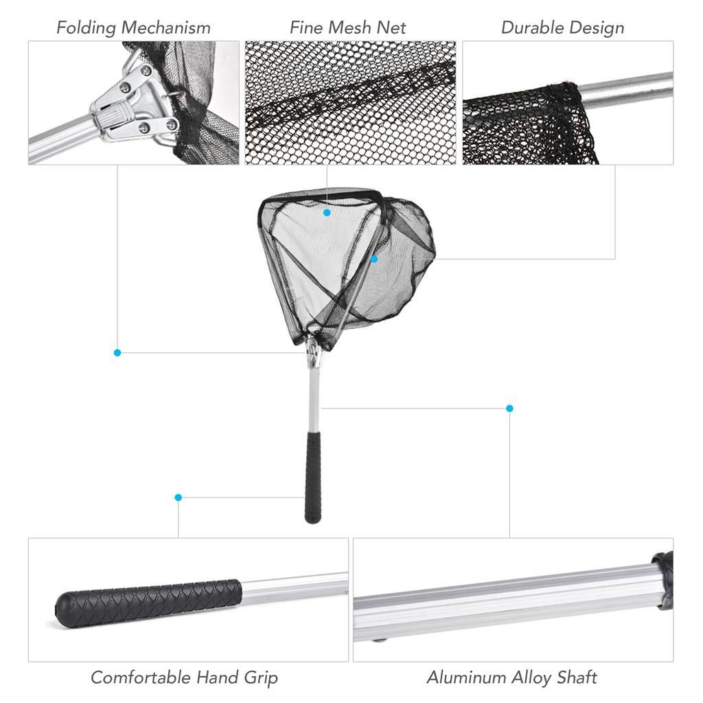 Детский набор удочки и катушки со складным рыболовным стулом, подсачеком, телескопическим удилищем, коробкой для снастей