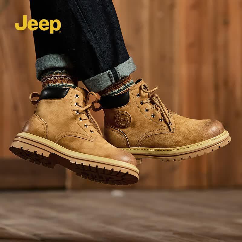 Jeep Мужские рабочие ботинки Мартин средней высоты