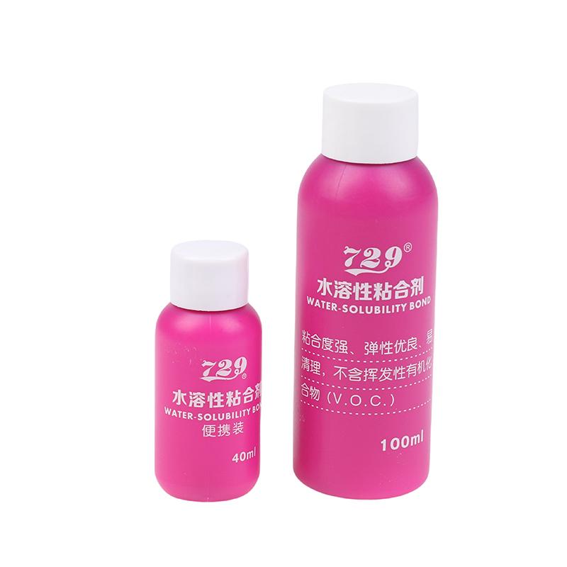 Водорастворимый клей для накладок для настольного тенниса, без ЛОС, профессиональный неорганический клей для пинг-понга