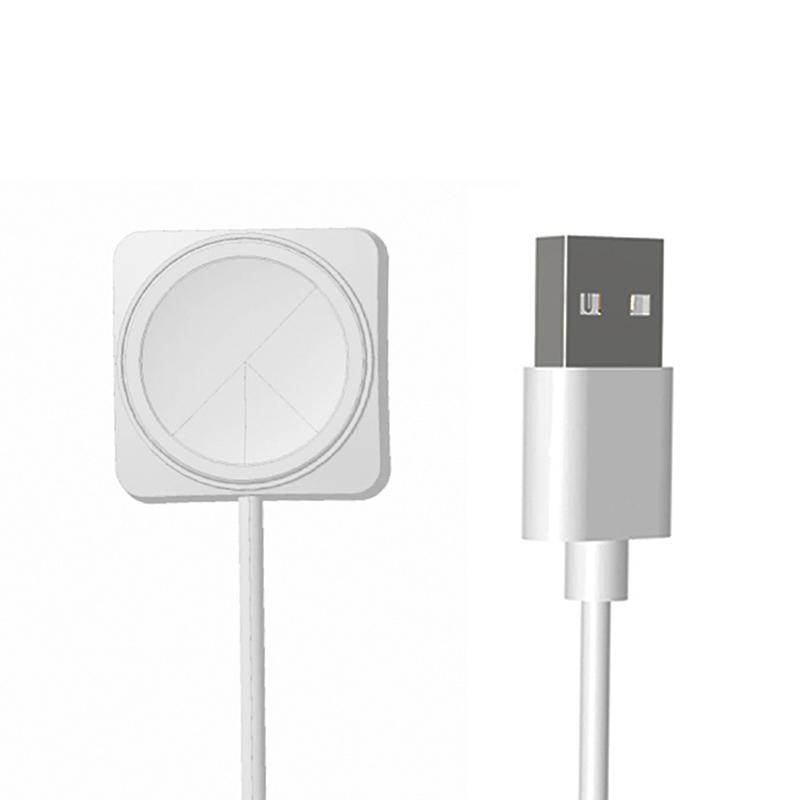 1 шт. Белое зарядное устройство для часов, зарядные кабели, USB-зарядное устройство, магнитное беспроводное зарядное устройство