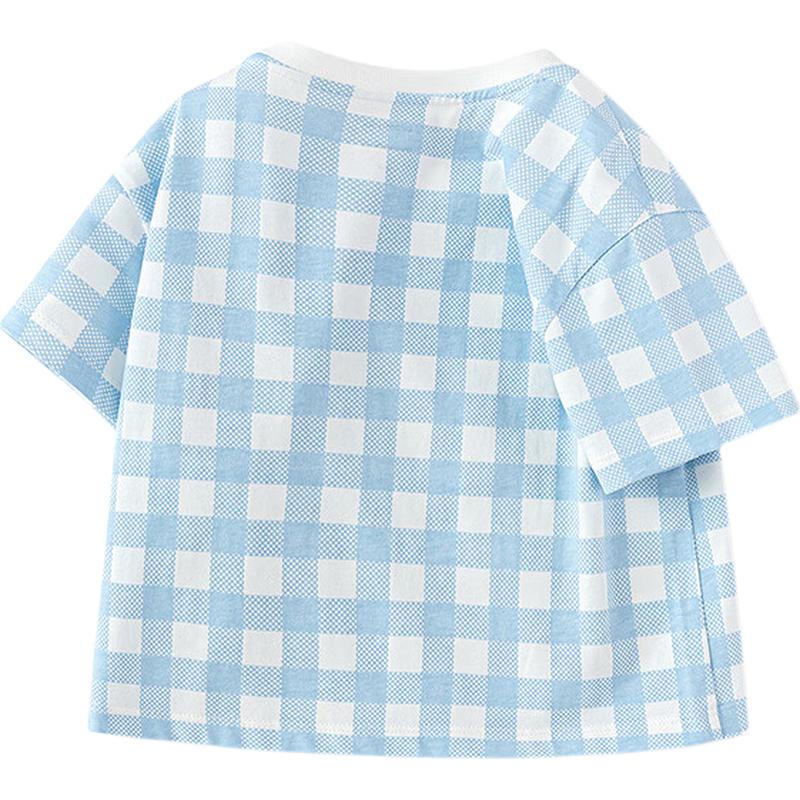 Balabala Baby Girl's Cute Bear Short Sleeve T-Shirt