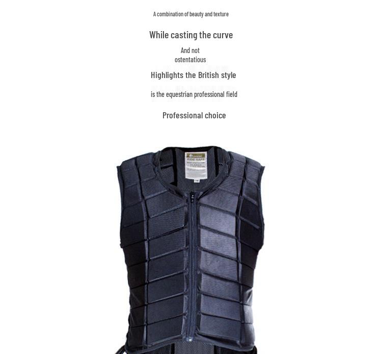 Adult Unisex Spliced Equestrian Riding Vest