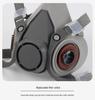 6200 Model Mask for Spray Painting, Pesticide, Decoration, Grinding, Chemical, Firefighting, and Dust Protection