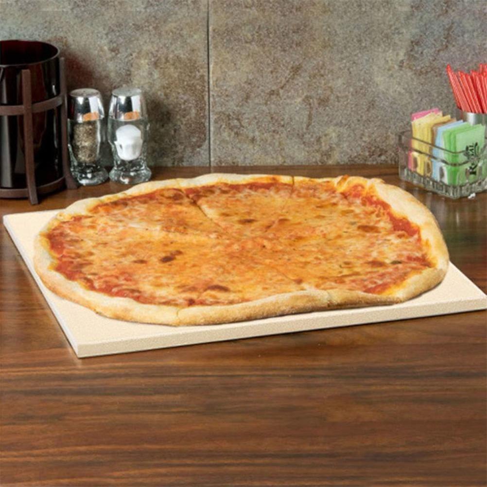 1 шт. Камень для пиццы Деревянная лопатка для пиццы Камень для выпечки для духовки и гриля Устойчивый к термическому шоку Камень для готовки