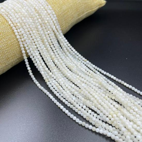 Ручная работа DIY Натуральный пресноводный жемчуг Круглые рассыпные бусины Веревочное ожерелье