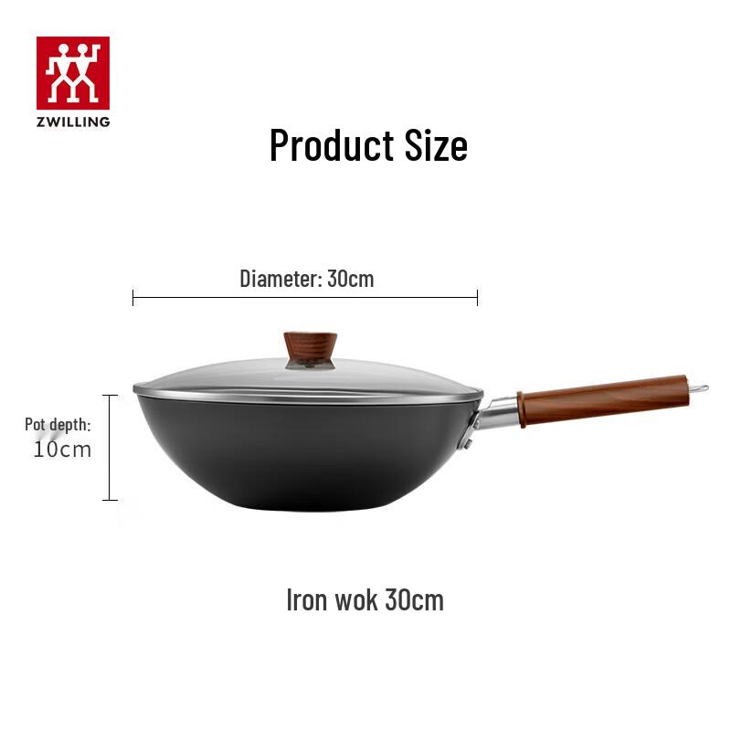 Zwilling Железный вок "Дракон" 30 см