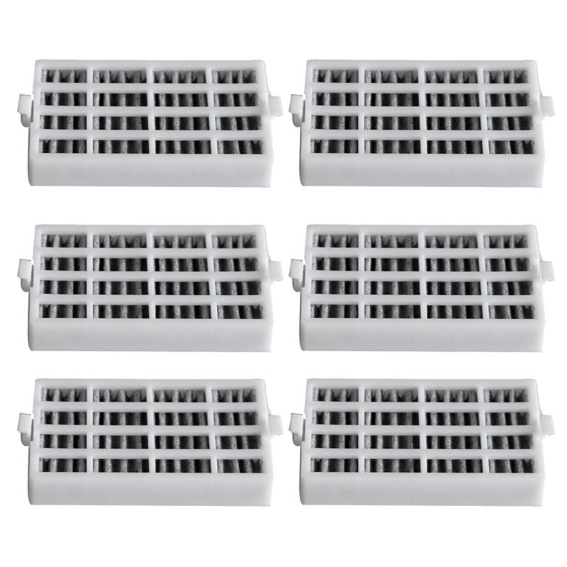 6 шт. воздушный фильтр для холодильника Whirlpool W10311524 части воздушного фильтра Fresh Flow
