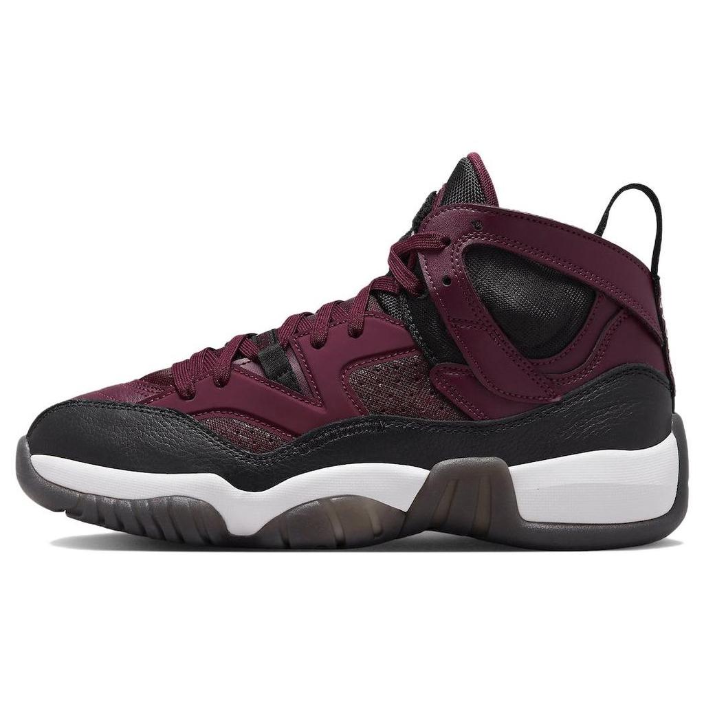 Air Jordan  Jumpman Two Trey Bordeaux Women Sneakers Red Cherrywood-Red Black DR9631-600