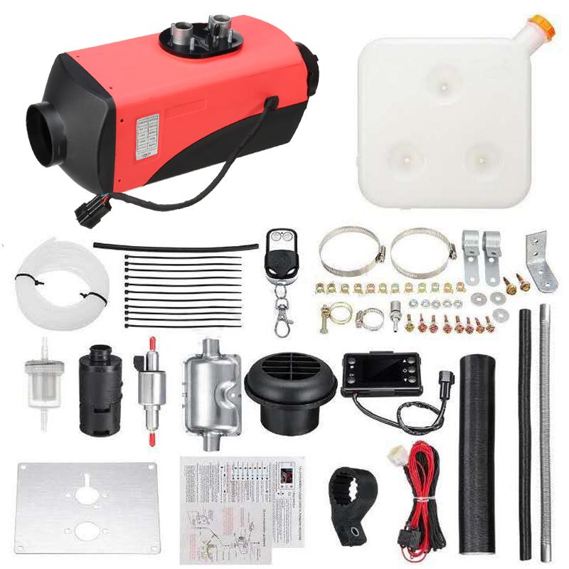 Автомобильный обогреватель 5 кВт 12 В Воздушный дизельный стояночный обогреватель Webasto стояночный обогреватель с автоматическим предварительным подогревом монитора для грузовиков лодок прицепов